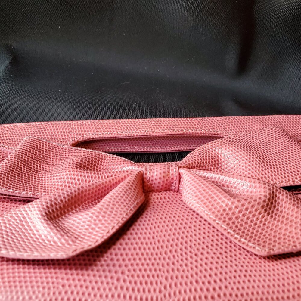 Isabella Fiore Kamila Bow Clutch Purse - Picture 5 of 13